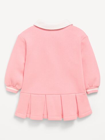 Old Navy Long-Sleeve Collared Fleece Dress for Baby - Be Mine in Kuwait