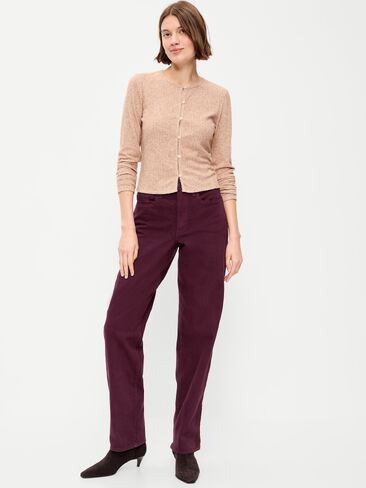 Old Navy High-Waisted OG Loose Jeans - Raisin Arizona in Kuwait
