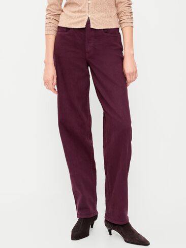 Old Navy High-Waisted OG Loose Jeans - Raisin Arizona in Kuwait