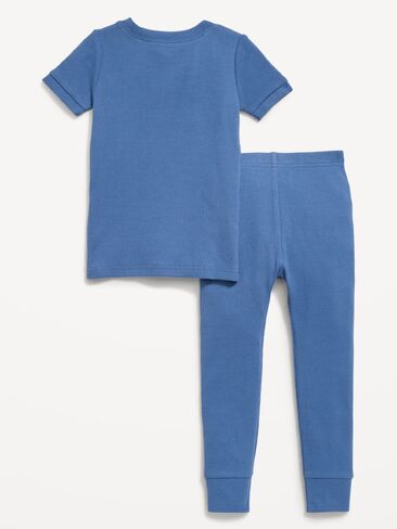 Old Navy Snug-Fit Ribbed Pajama Set for Toddler & Baby - South Wind in Kuwait