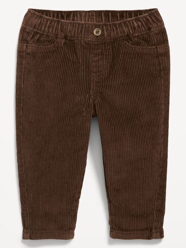 Old Navy Corduroy Barrel-Leg Pants for Baby - Peppercorn in Kuwait