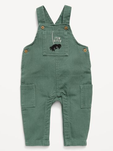 Old Navy Twill Overalls for Baby - Forest Shade in Kuwait
