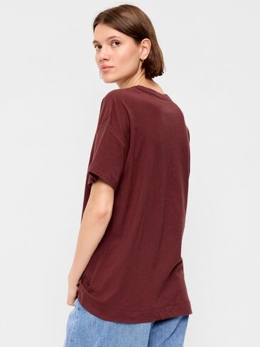 Old Navy Gilmore Girls™ Oversized Tunic T-Shirt - Red Lacquer in Kuwait