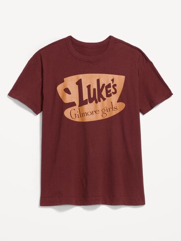 Old Navy Gilmore Girls™ Oversized Tunic T-Shirt - Red Lacquer in Kuwait