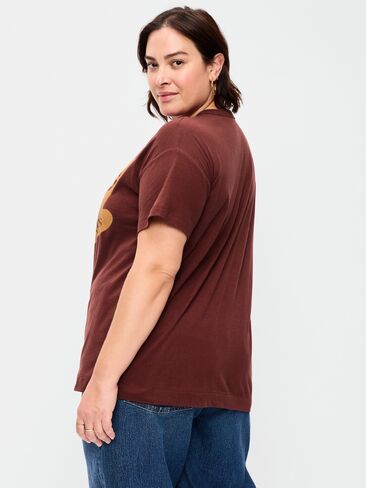 Old Navy Gilmore Girls™ Oversized Tunic T-Shirt - Red Lacquer in Kuwait