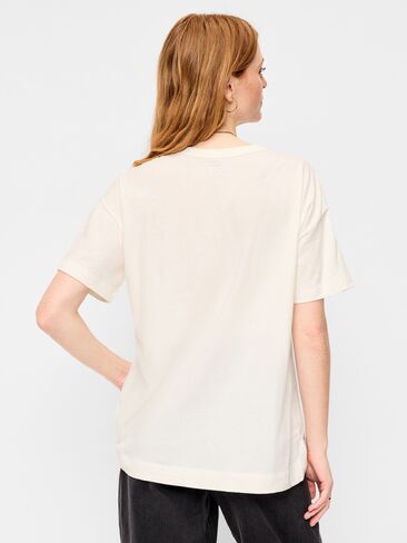 Old Navy Oversized Graphic Tunic T-Shirt - Sea Salt in Kuwait