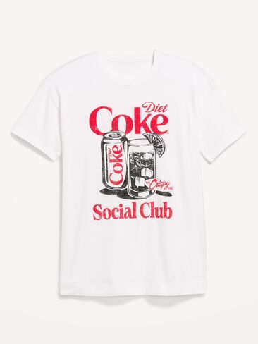 Old Navy Coca Cola® Oversized Tunic T-Shirt - Calla Lilies in Kuwait