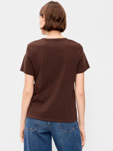 Old Navy EveryWear Crew-Neck Graphic T-Shirt - Earthen in Kuwait