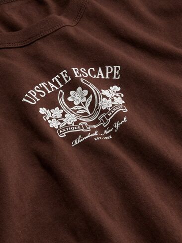 Old Navy EveryWear Crew-Neck Graphic T-Shirt - Earthen in Kuwait