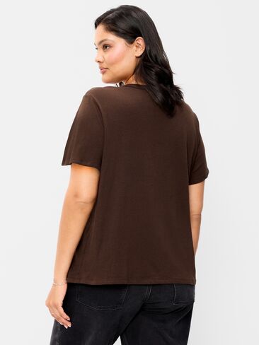 Old Navy EveryWear Crew-Neck Graphic T-Shirt - Earthen in Kuwait