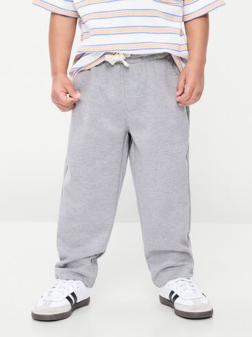 Old Navy Barrel-Leg Twill Pants for Toddler Boys - Indigo in Kuwait