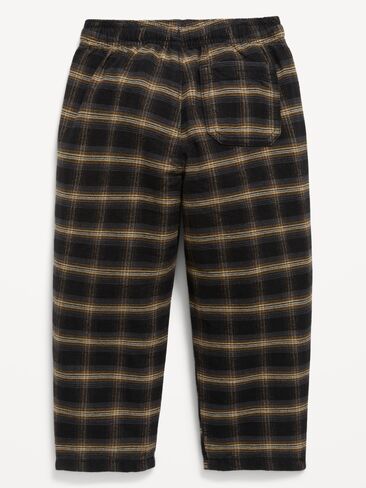 Old Navy Pull-On Barrel-Leg Pants for Toddler Boys - Plaid in Kuwait