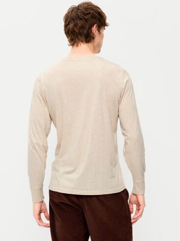 Old Navy Loose Rotation Crew-Neck T-Shirt - Oatmeal in Kuwait