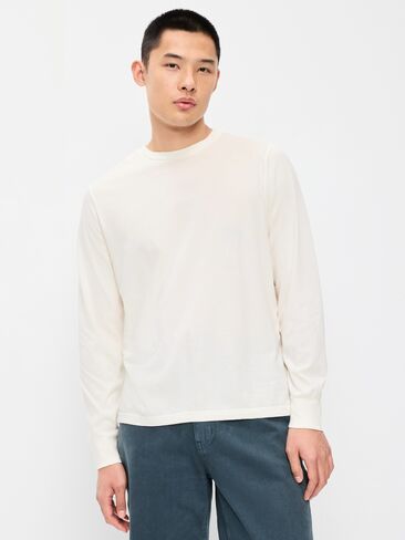 Old Navy Loose Rotation Crew-Neck T-Shirt - Sea Salt in Kuwait