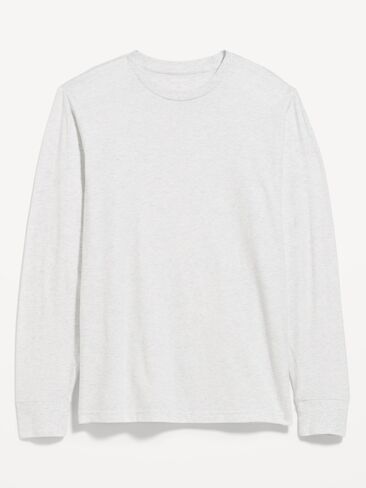 Old Navy Loose Rotation Crew-Neck T-Shirt - Light Heather Gray in Kuwait