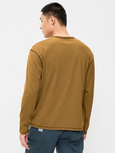 Old Navy Heavyweight Long-Sleeve T-Shirt - Wetland Reed in Kuwait