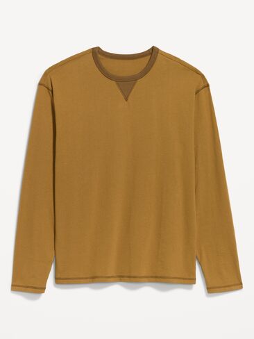 Old Navy Heavyweight Long-Sleeve T-Shirt - Wetland Reed in Kuwait