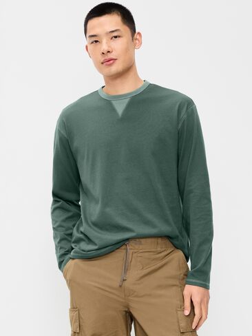 Old Navy Heavyweight Long-Sleeve T-Shirt - Lakeshore in Kuwait