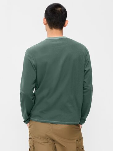 Old Navy Heavyweight Long-Sleeve T-Shirt - Lakeshore in Kuwait