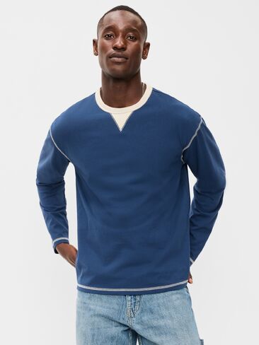 Old Navy Heavyweight Long-Sleeve T-Shirt - Night Life in Kuwait