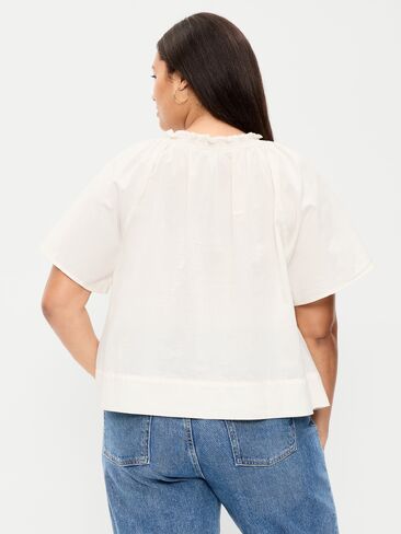Old Navy Loose Short-Sleeve Top - Creme De La Creme in Kuwait