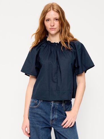 Old Navy Loose Short-Sleeve Top - In the Navy in Kuwait