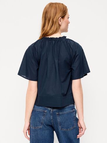 Old Navy Loose Short-Sleeve Top - In the Navy in Kuwait