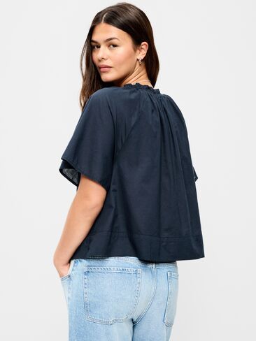 Old Navy Loose Short-Sleeve Top - In the Navy in Kuwait