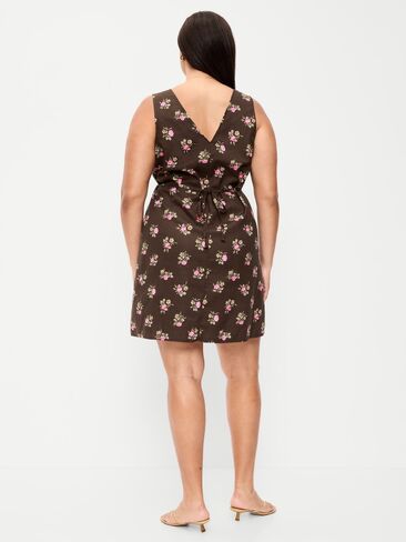 Old Navy Sleeveless A-Line Mini Dress - Multi Floral in Kuwait