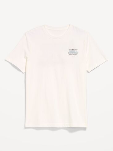 Old Navy Graphic T-Shirt - Sea Salt and Vinegar in Kuwait