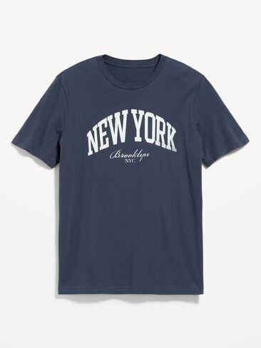 Old Navy Graphic T-Shirt - Dusk Navy in Kuwait