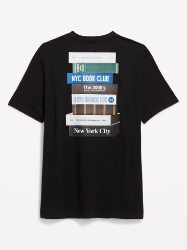 Old Navy Graphic T-Shirt - Black Jack III in Kuwait