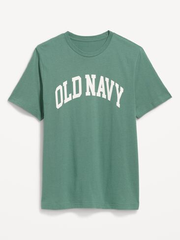 Old Navy Logo Graphic T-Shirt - Silver Fern in Kuwait
