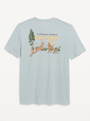 Old Navy Logo Graphic T-Shirt - Crossroads in Kuwait