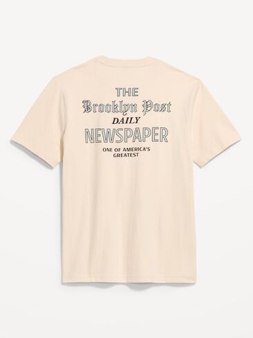 Old Navy Heavyweight Graphic T-Shirt - Howlite in Kuwait