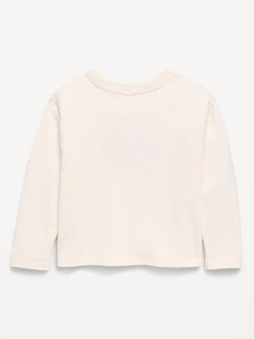 Old Navy Long-Sleeve Graphic T-Shirt for Toddler Girls - Pumpkin in Kuwait