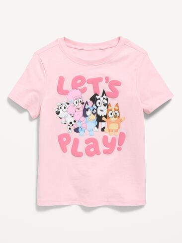 Old Navy Bluey™ Graphic T-Shirt for Toddler Girls - Blush On You in Kuwait