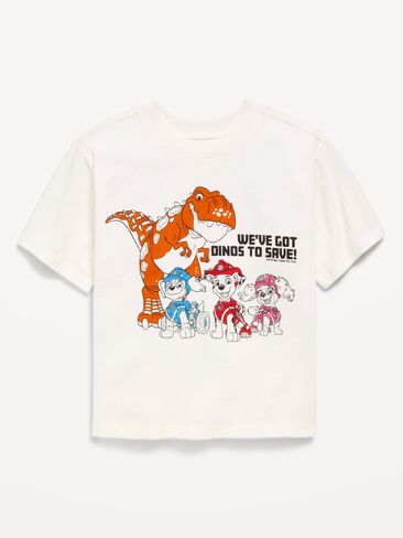 Old Navy Paw Patrol™ Oversized Unisex Graphic T-Shirt for Toddler - Sea Salt in Kuwait