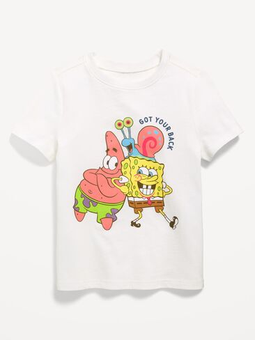 Old Navy SpongeBob SquarePants™ Unisex Graphic T-Shirt for Toddler - Calla Lilies in Kuwait