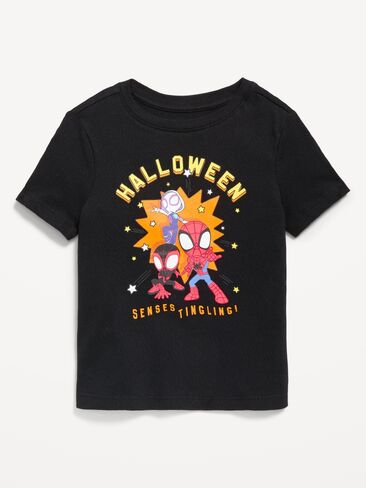 Old Navy Marvel™ Spider-Man Unisex Graphic T-Shirt for Toddler - Black Jack in Kuwait