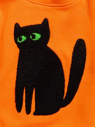 Old Navy Graphic Sweatshirt and Flared Legging Set for Toddler Girls - Enlightened Orange in Kuwait