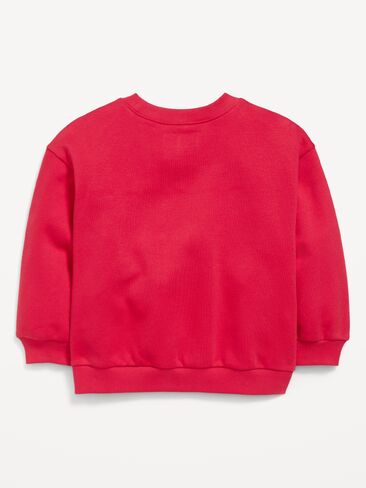 Old Navy Oversized Long-Sleeve Graphic Sweatshirt for Toddler Girls - Fruit Jam in Kuwait