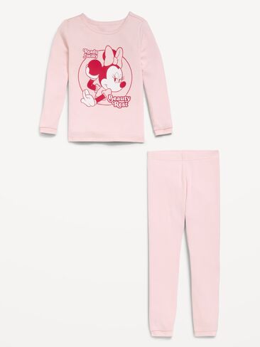 Old Navy Disney© Snug-Fit Graphic Pajama Set for Toddler & Baby - Pink Minnie Mouse in Kuwait