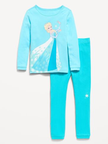 Old Navy Disney© Snug-Fit Graphic Pajama Set for Toddler & Baby - Elsa in Kuwait