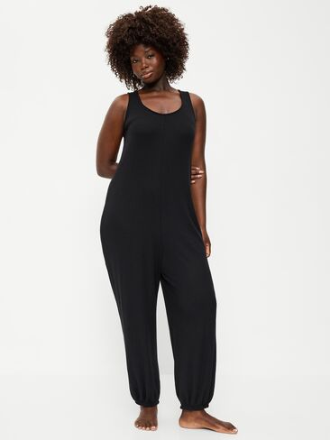 Old Navy Harem-Leg Pajama Jumpsuit - Black Jack in Kuwait