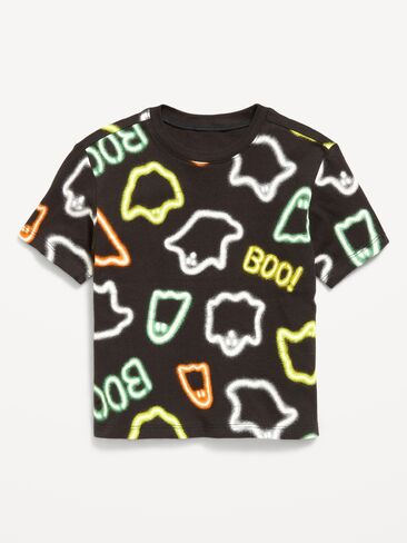 Old Navy Printed Short-Sleeve T-Shirt for Toddler Boys - Ghost in Kuwait