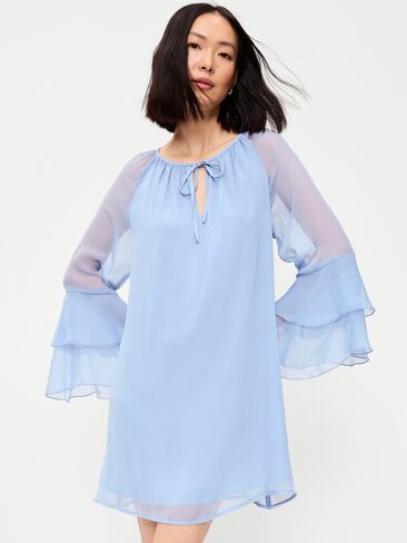 Old Navy Bell-Sleeve Boho Mini Dress - Shady Lane in Kuwait