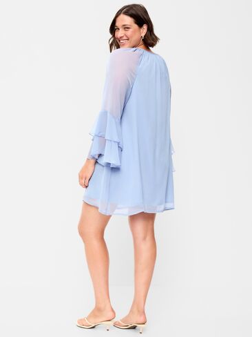 Old Navy Bell-Sleeve Boho Mini Dress - Shady Lane in Kuwait