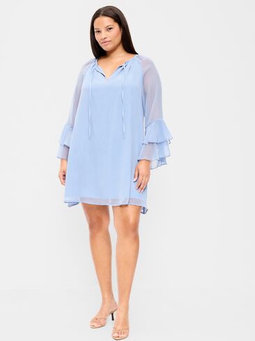 Old Navy Bell-Sleeve Boho Mini Dress - Shady Lane in Kuwait