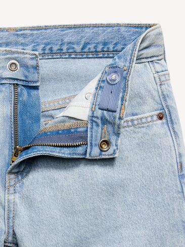 Old Navy Super Baggy Wide-Leg Jeans for Girls - Light Wash in Kuwait